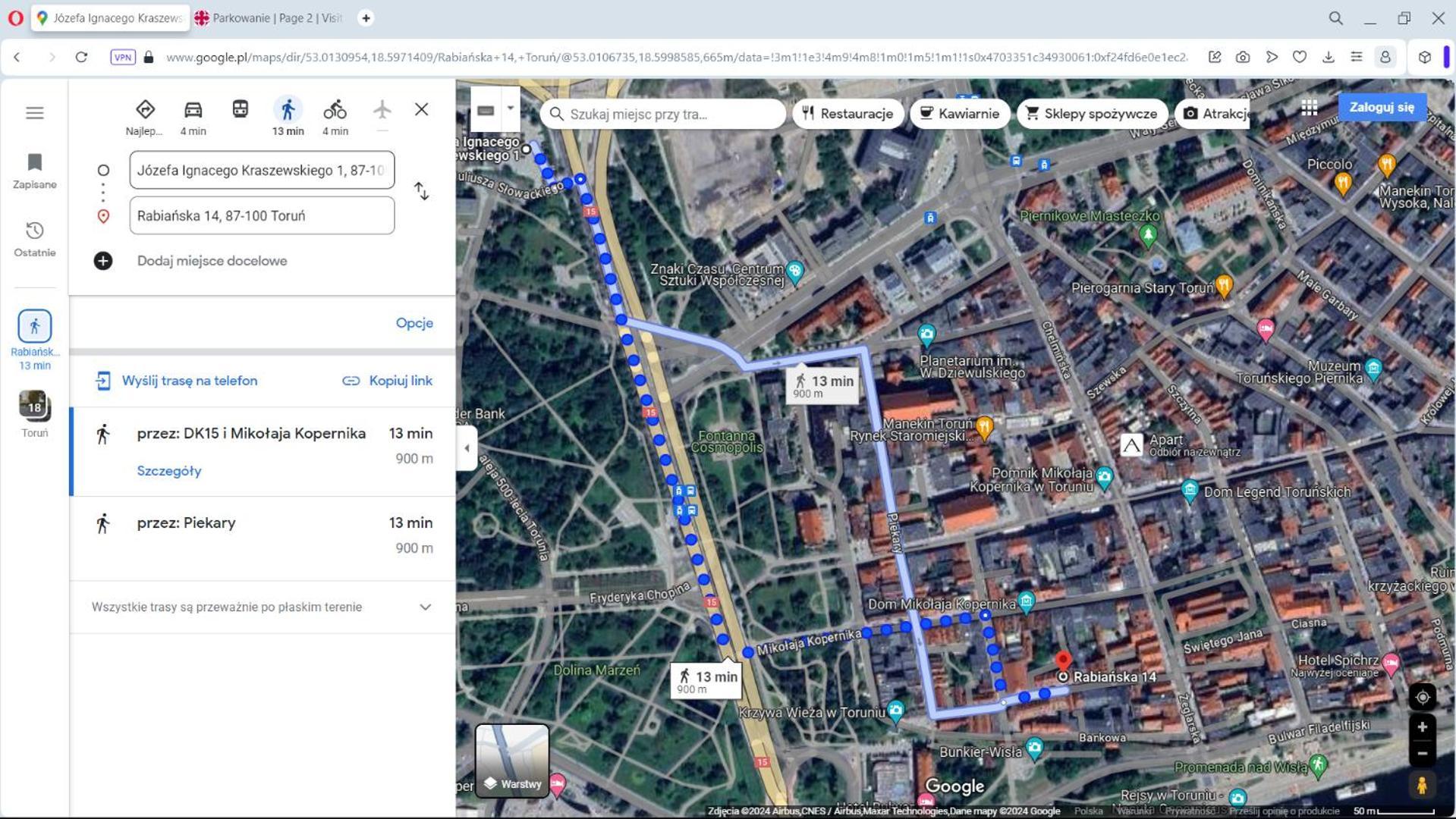Stary Toruń Apartament Rabianska 14 מראה חיצוני תמונה