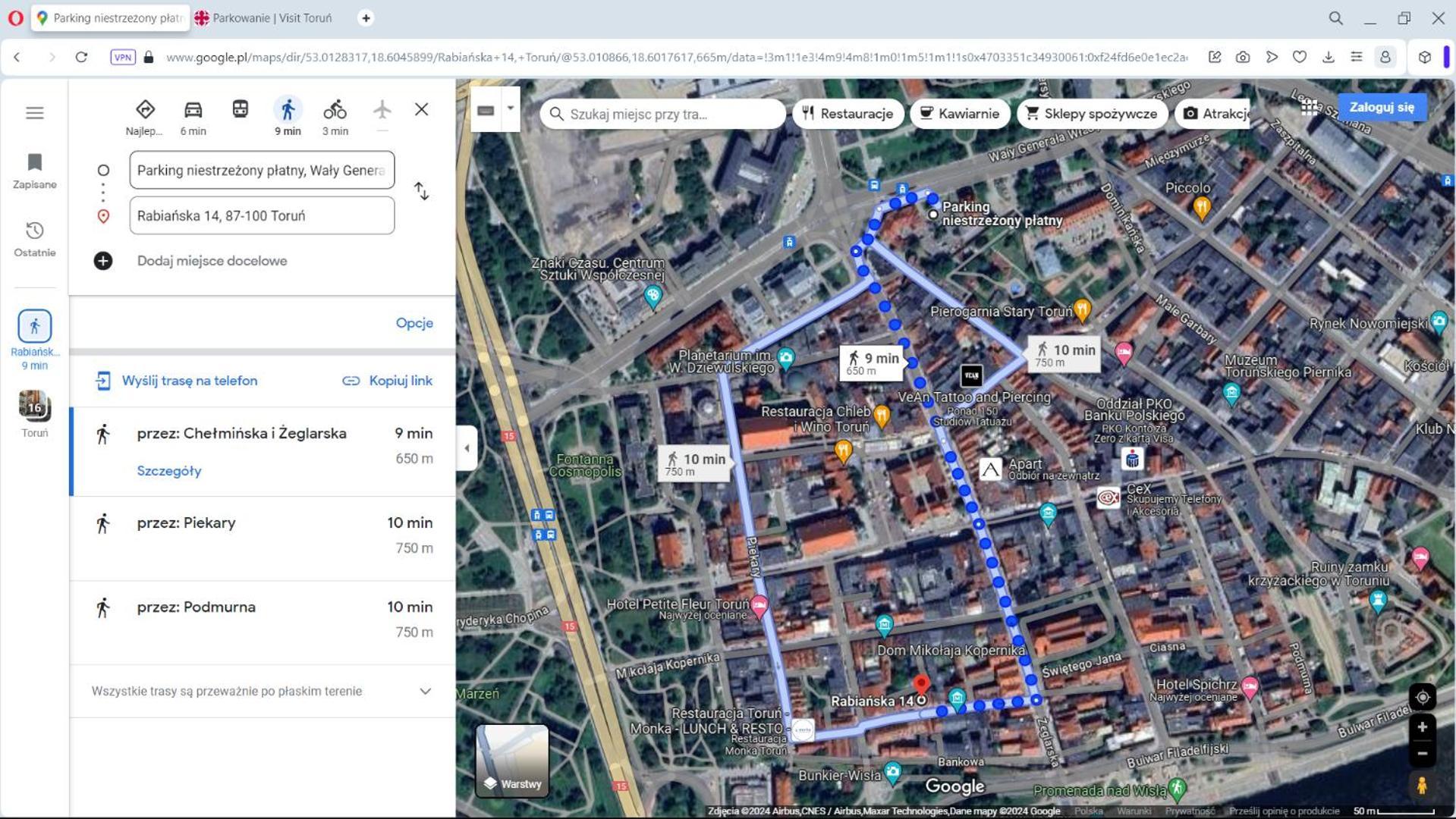 Stary Toruń Apartament Rabianska 14 מראה חיצוני תמונה